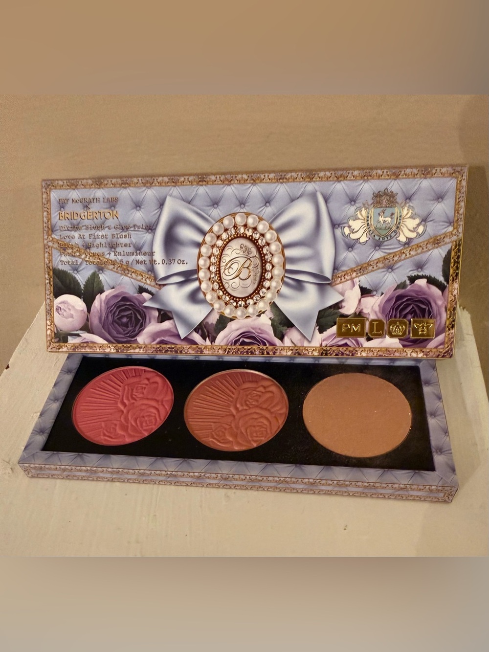 Pat McGrath Labs x Bridgerton Divine Blush+ Glow Trio "Love at First Blush"